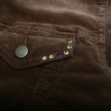 画像をギャラリービューアに読み込む, DOWBL/ ダブル/ Gold Studs Boa Corduroy Jacket  【全3色】