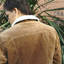 画像をギャラリービューアに読み込む, DOWBL/ ダブル/ Gold Studs Boa Corduroy Jacket  【全3色】