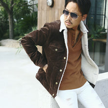 画像をギャラリービューアに読み込む, DOWBL/ ダブル/ Gold Studs Boa Corduroy Jacket  【全3色】