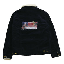 画像をギャラリービューアに読み込む, DOWBL/ ダブル/ Flower Flag Boa Corduroy Jacket  【全3色】