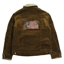 画像をギャラリービューアに読み込む, DOWBL/ ダブル/ Flower Flag Boa Corduroy Jacket  【全3色】