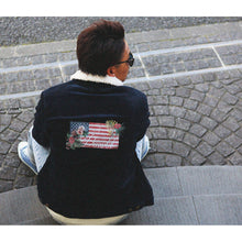 画像をギャラリービューアに読み込む, DOWBL/ ダブル/ Flower Flag Boa Corduroy Jacket  【全3色】
