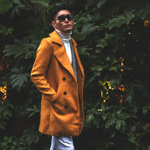 画像をギャラリービューアに読み込む, DOWBL/ ダブル/ Double Crest Melton Chester Coat  【全4色】