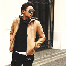 画像をギャラリービューアに読み込む, DOWBL/ ダブル/ S.C.H Leather Icon Jacket  【全1色】