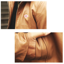 画像をギャラリービューアに読み込む, DOWBL/ ダブル/ S.C.H Leather Icon Jacket  【全1色】