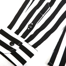 画像をギャラリービューアに読み込む, DOWBL/ ダブル/ Leaf Icon Striped Dress Shirts  【全2色】
