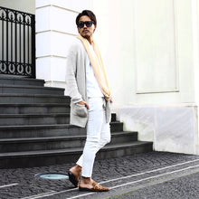 画像をギャラリービューアに読み込む, DOWBL/ ダブル/ Faded Rib stitch Cardigan  【全3色】
