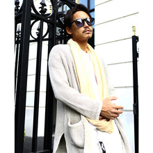 画像をギャラリービューアに読み込む, DOWBL/ ダブル/ Faded Rib stitch Cardigan  【全3色】