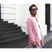 画像をギャラリービューアに読み込む, DOWBL/ ダブル/ Faded Rib stitch Cardigan  【全3色】