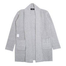 画像をギャラリービューアに読み込む, DOWBL/ ダブル/ Low Guage Knit Shawl Gown  【全1色】