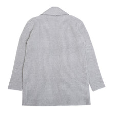 画像をギャラリービューアに読み込む, DOWBL/ ダブル/ Low Guage Knit Shawl Gown  【全1色】
