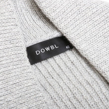画像をギャラリービューアに読み込む, DOWBL/ ダブル/ Low Guage Knit Shawl Gown  【全1色】