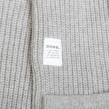 画像をギャラリービューアに読み込む, DOWBL/ ダブル/ Low Guage Knit Shawl Gown  【全1色】