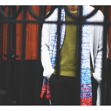 画像をギャラリービューアに読み込む, DOWBL/ ダブル/ Low Guage Knit Shawl Gown  【全1色】