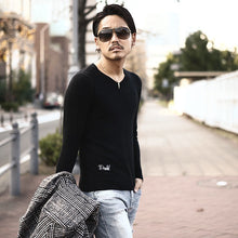 画像をギャラリービューアに読み込む, DOWBL/ ダブル/ Advanced Comfort VNeck Knitsew  【全4色】