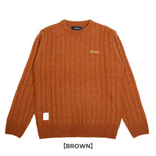 画像をギャラリービューアに読み込む, DOWBL/ ダブル/ Magnificent Cable Knit  【全7色】