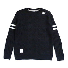 画像をギャラリービューアに読み込む, DOWBL/ ダブル/ Kiss Icon Sideline Crew Neck Knit  【全3色】