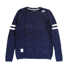 画像をギャラリービューアに読み込む, DOWBL/ ダブル/ Kiss Icon Sideline Crew Neck Knit  【全3色】