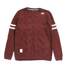画像をギャラリービューアに読み込む, DOWBL/ ダブル/ Kiss Icon Sideline Crew Neck Knit  【全3色】