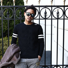 画像をギャラリービューアに読み込む, DOWBL/ ダブル/ Kiss Icon Sideline Crew Neck Knit  【全3色】