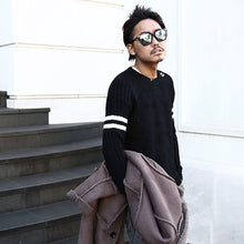 画像をギャラリービューアに読み込む, DOWBL/ ダブル/ Kiss Icon Sideline Crew Neck Knit  【全3色】