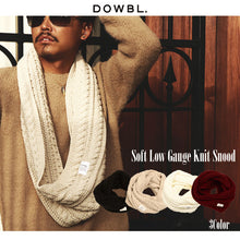 画像をギャラリービューアに読み込む, DOWBL/ ダブル/ Soft Low Gauge Knit Snood  【全4色】