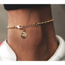 画像をギャラリービューアに読み込む, DOWBL/ ダブル/ Stone Turquoise Anklet  【全1色】