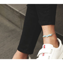 画像をギャラリービューアに読み込む, DOWBL/ ダブル/ Stone Turquoise Anklet  【全1色】