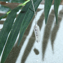 画像をギャラリービューアに読み込む, DOWBL/ ダブル/ Feather Rosary Zirconia Necklace  【全1色】