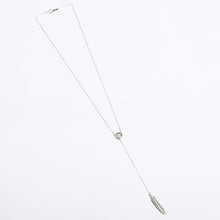 画像をギャラリービューアに読み込む, DOWBL/ ダブル/ Feather Rosary Zirconia Necklace  【全1色】