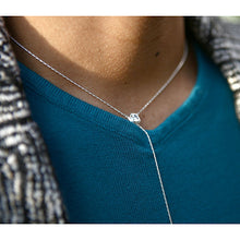 画像をギャラリービューアに読み込む, DOWBL/ ダブル/ Feather Rosary Zirconia Necklace  【全1色】