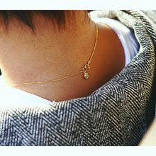 画像をギャラリービューアに読み込む, DOWBL/ ダブル/ Turquoise Gold Point Necklace  【全1色】