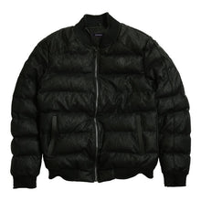 画像をギャラリービューアに読み込む, DOWBL/ ダブル/ Crack Leather Padding Rib Jacket  【全1色】