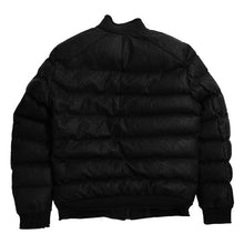 画像をギャラリービューアに読み込む, DOWBL/ ダブル/ Crack Leather Padding Rib Jacket  【全1色】