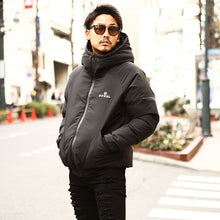 画像をギャラリービューアに読み込む, DOWBL/ ダブル/ Standcolor Hooded Matte Jacket  【全1色】