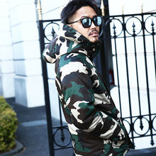 画像をギャラリービューアに読み込む, DOWBL/ ダブル/ Camouflage Hooded Twill Padding Jacket  【全1色】