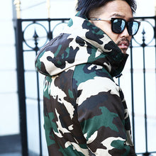 画像をギャラリービューアに読み込む, DOWBL/ ダブル/ Camouflage Hooded Twill Padding Jacket  【全1色】