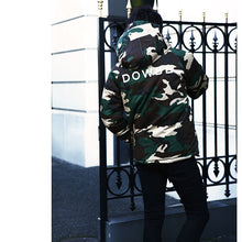 画像をギャラリービューアに読み込む, DOWBL/ ダブル/ Camouflage Hooded Twill Padding Jacket  【全1色】