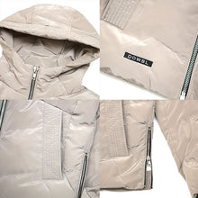 画像をギャラリービューアに読み込む, DOWBL/ ダブル/ Fascinate Quilting Standhooded Jacket  【全2色】