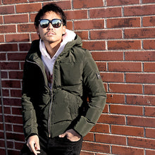 画像をギャラリービューアに読み込む, DOWBL/ ダブル/ Fascinate Quilting Standhooded Jacket  【全2色】