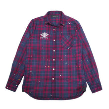 画像をギャラリービューアに読み込む, DOWBL/ ダブル/ Splash Gold Point Logo Checked Shirt  【全3色】