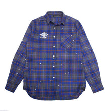 画像をギャラリービューアに読み込む, DOWBL/ ダブル/ Splash Gold Point Logo Checked Shirt  【全3色】