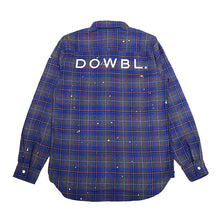 画像をギャラリービューアに読み込む, DOWBL/ ダブル/ Splash Gold Point Logo Checked Shirt  【全3色】