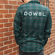 画像をギャラリービューアに読み込む, DOWBL/ ダブル/ Splash Gold Point Logo Checked Shirt  【全3色】