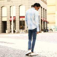 画像をギャラリービューアに読み込む, DOWBL/ ダブル/ Faded Flower Icon Checked Shirt  【全2色】