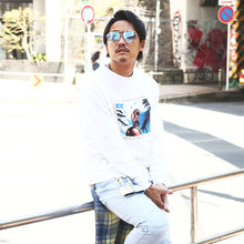 画像をギャラリービューアに読み込む, DOWBL/ ダブル/ Square Resort Photo Sweatshirt  【全4色】