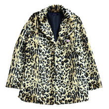 画像をギャラリービューアに読み込む, DOWBL/ ダブル/ Leopard Fur Touch Middle Coat  【全1色】