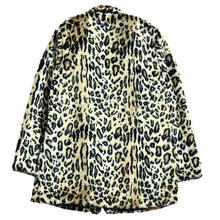 画像をギャラリービューアに読み込む, DOWBL/ ダブル/ Leopard Fur Touch Middle Coat  【全1色】