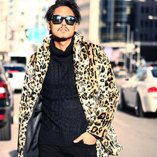画像をギャラリービューアに読み込む, DOWBL/ ダブル/ Leopard Fur Touch Middle Coat  【全1色】