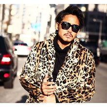 画像をギャラリービューアに読み込む, DOWBL/ ダブル/ Leopard Fur Touch Middle Coat  【全1色】